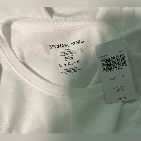 New Michael Kors men T-shirts, size medium cotton - Picture 3 of 3